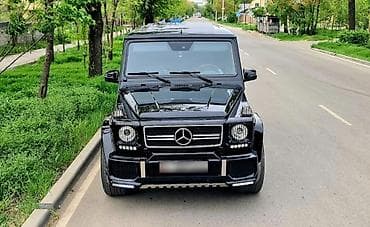 Mercedes-Benz G-Class: 2002 г., 5 л, Бензин, Внедорожник