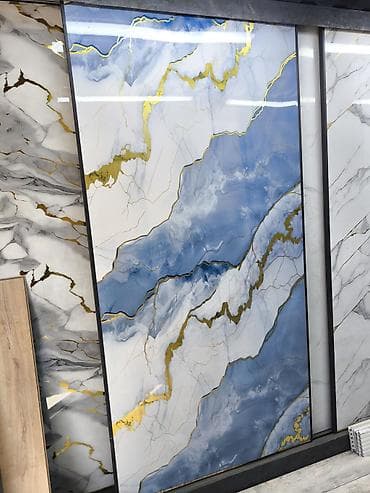 Декор «Гибкий мрамор» - Размер полотна: высота 280 см, ширина 122 см