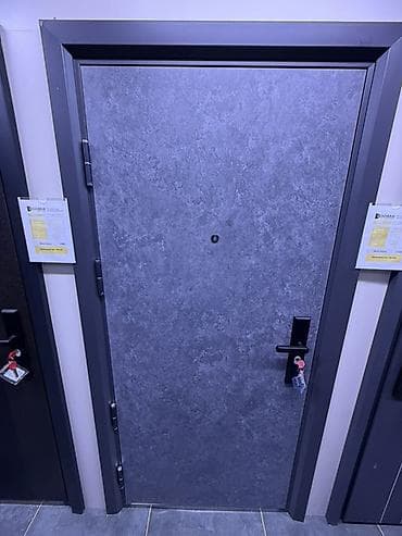 metta samurai: Двери для домов и квартир, Металлическая, Одностворчатая, Китайская, цвет - Серый — 1