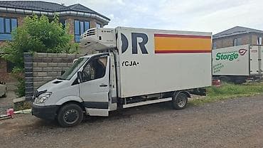 купить баню на колёсах: Рефрижератор на базе Mercedes-Benz Sprinter 515 CDI машина в хорошем — 2