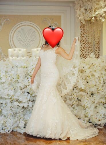 cos: Продаётся шикарное свадебное платье. Одевали один раз, в идеальном — 1