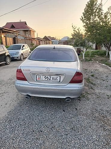 mitsubishi eclipse: Mercedes-Benz S-Class: 2001 г., 5 л, Автомат, Бензин, Седан — 4
