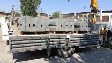 брусчатка бишкек дом брусчатки'' тротуарная плитка бордюры бишкек: Дорожный бордюр, Прессованный, Бетонный, Новый — 3