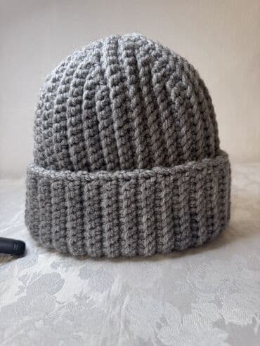 прокат мужских костюмов [возьми на прокат] бишкек фото: Шапка, Бини, Акрил, Зима, Вязаная модель — 5