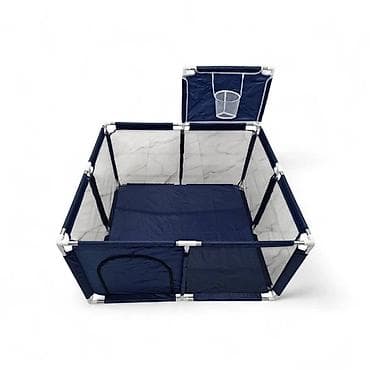 🔥 Ребёнок внутри — тишина дома Детский манеж с шариками и кольцом 🏀🎉 — 6