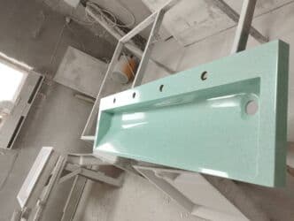 кухонный раковины: Ванна үчүн раковина, Материалы: Жасалма таш — 12