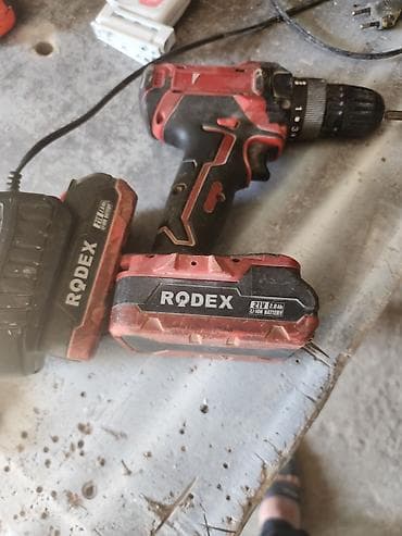 набор макита: Аккумуляторная дрель‑шуруповёрт RODEX - Питание: 21 В, Li‑ion - В — 3