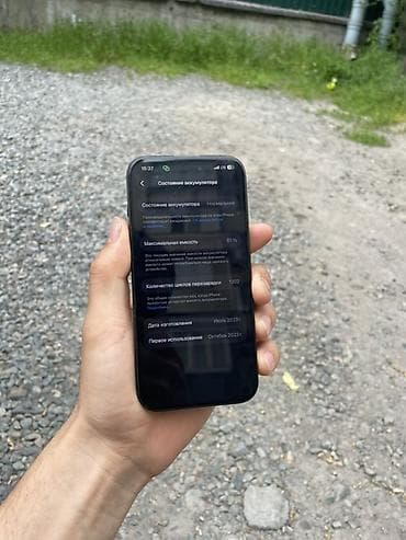 iphone 5с: IPhone 15 Pro, 256 ГБ, Blue Titanium, 81 % — 2