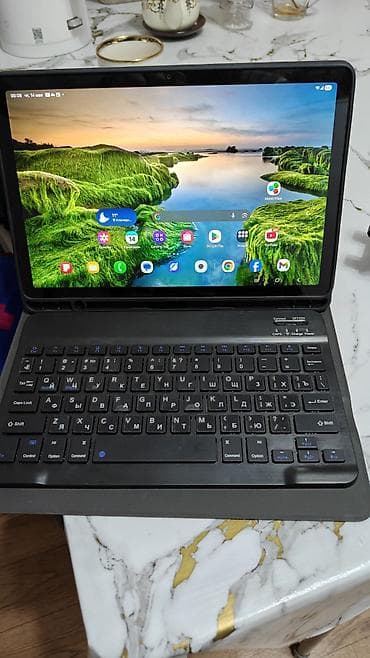 samsung a32: Планшет, Samsung, память 128 ГБ, 10" - 11", 5G, Б/у, Классический цвет - Черный — 2