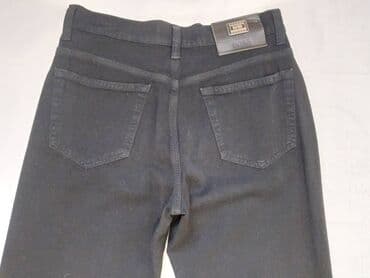 джинсы с мотней мужские: Продам мужские джинсы. Прямые. Широкие. Посадка высокая. Цвет чёрный — 5