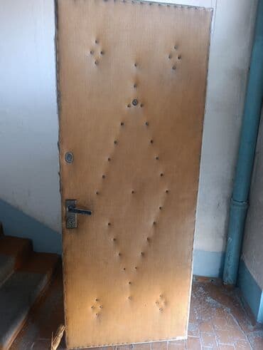 электро двери: Двери для домов и квартир, Деревянная, Одностворчатая, Правосторонняя, цвет - Белый — 2