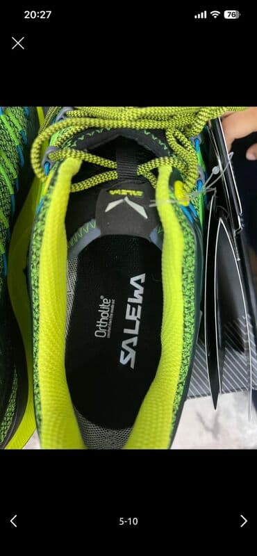 gore tex: Мужские кроссовки, 41, Salewa, Новый, цвет - Зеленый, Платная доставка, Самовывоз — 7