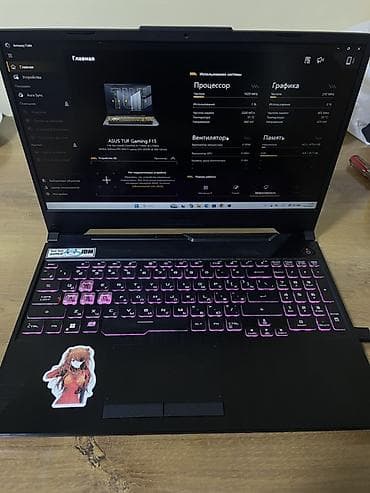 🔥 RTX 3050 Ti / i5 11400H 💻 ASUS TUF Gaming F15 Black Продаю игровой