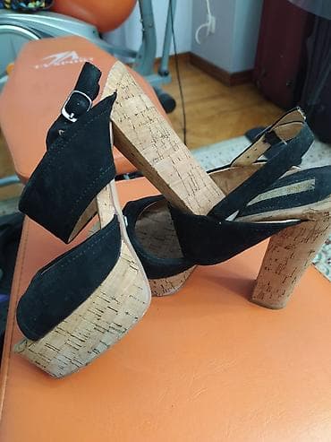 Женская обувь: Продаю босоножки,чистая замша, размер 37,удобная колодка, смотрятся — 6