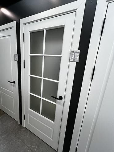 solutions elementary: Межкомнатная дверь со стеклом, коллекция VFD, модель «Глорианна 6П» — 1