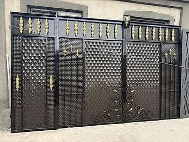 заказ рыбы: Металлические ворота и калитки под заказ - Изготовление распашных и — 1