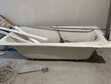 тазы эмалированная: Ванна, Прямоугольная, Материал: Чугун, Размер: 160 x 72 см — 3