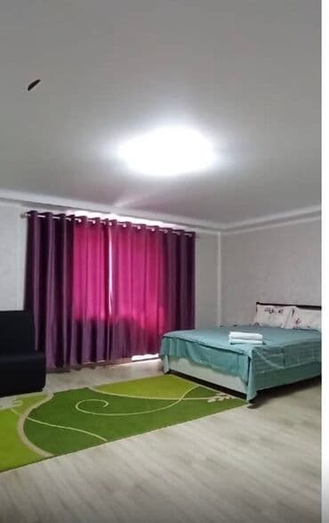 квартиры по суточно бишкек: 50 м², С мебелью — 10