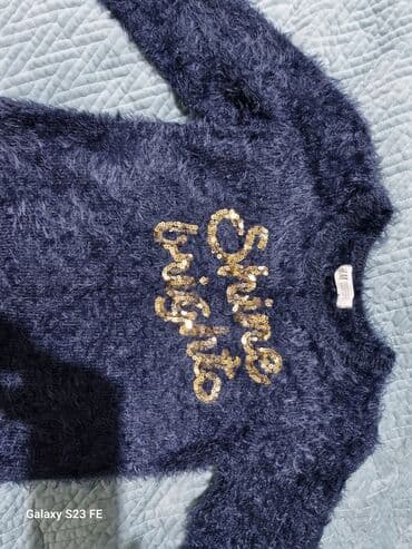 детский зимний комбез для новорождённых: Свитер на девочку на 8 лет от H&M травка. Классный,мягкий,тёплый — 2