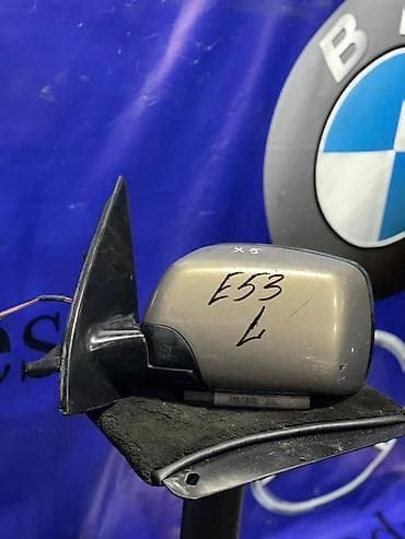 зеркало е53: Боковое левое Зеркало BMW Б/у, Оригинал — 1