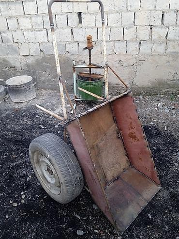 Мебель: Садово-строительная тачка и тележка, Стальная, Двухколесная, Новый, В розницу — 3