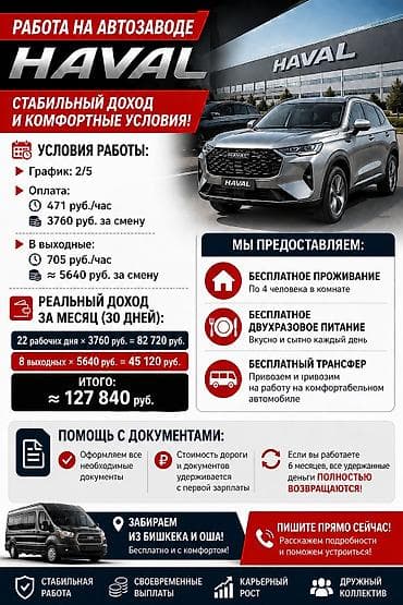 агро hr: Требуется Разнорабочий на производство, Оплата: Почасовая, Без опыта — 5