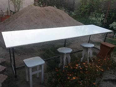 столы loft: Продаю стол, в стиле лофт. новый, длинна-2м 86 см., шир. - 70 см. — 1