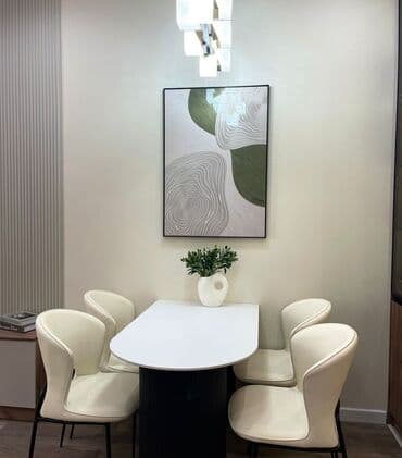 дом асанбай: 2 бөлмө, 51 кв. м, Элитка, 3 кабат, Дизайнердик ремонт — 7