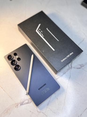 iphone 7 plus: Samsung Galaxy S25 Ultra, Б/у, 512 ГБ, цвет - Серый, 2 SIM, eSIM — 1