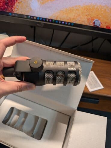 акустические системы bowers amp: Rode PodMic — полный комплект + поп-фильтр — готов к использованию — 4