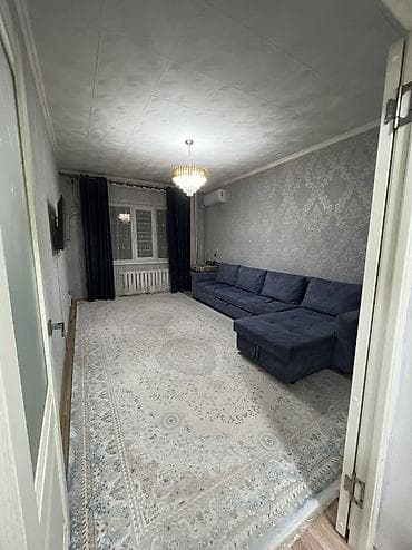 квартиры в районе бишкек парк: 2 комнаты, 52 м², 105 серия, 5 этаж, Косметический ремонт — 6