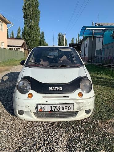 matiz: Daewoo Matiz: 2002 г., 0.8 л, Механика, Бензин, Хэтчбэк — 1