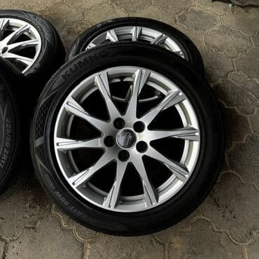 купить диски на ауди: Дөңгөлөктөр монтажда 225 / 50 / R 17, Жай, Колдонулган, Комплект, Жеңил унаалар, Куйма, тешиктери - 5 — 3