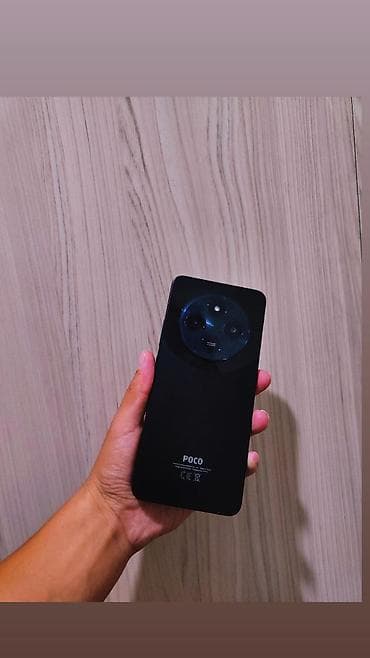 купить диктофон: Poco C75, Б/у, 128 ГБ, цвет - Черный, 1 SIM, 2 SIM — 1