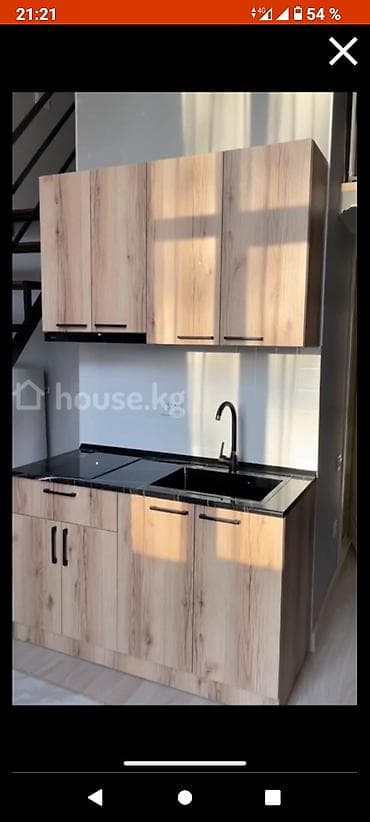Квартиры: 1 комната, 28 м², Аламедин-1 мкр Индивидуалка, 9 этаж, Евроремонт — 2