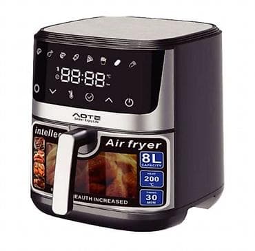 Аэрогриль (фритюрница без масла) AOTE - Объем корзины: 8 литров -