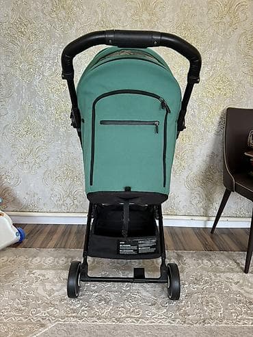 Детский мир: Коляска, Anex, цвет - Голубой, Б/у, Самовывоз — 5