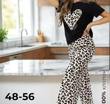 детский пижамы: Комплект, цвет - Серый — 2