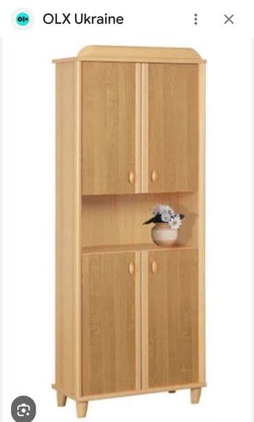 зеркало во весь рост: Шкаф для одежды, Новый, Прямой, Дерево — 5