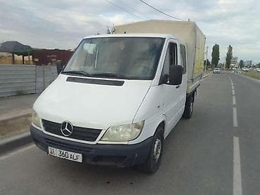 спринтер двухскат 416: Легкий грузовик, Mercedes-Benz, Дубль, 2 т, Б/у — 1