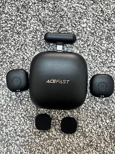 web camera: ACEFAST ACESOUND R1 — двойной беспроводной петличный микрофон — 4