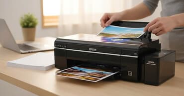 Струйный Принтер Epson L805 (СНПЧ, Wi-Fi, цветная печать) Фотопринтер