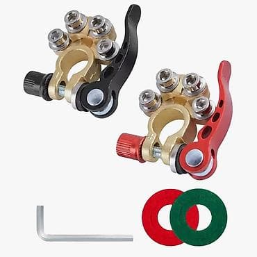 автол: Быстросъемные клеммы для АКБ (набор 2 шт.) - Тип: клеммы — 3