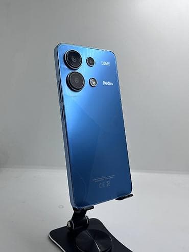редми з: Redmi, Redmi Note 13, Б/у, 128 ГБ, цвет - Голубой, 2 SIM — 1