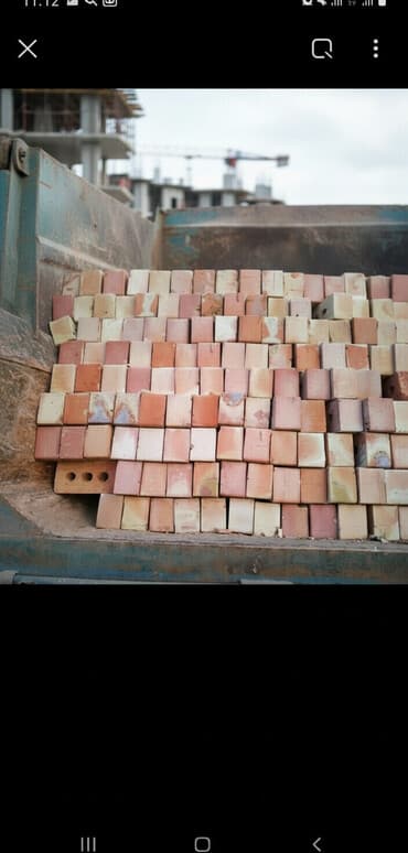 газонокосилка купить бишкек: Пустотелый, дырчатый, Жженый кирпич, Полублок, 250×120×90 — 1