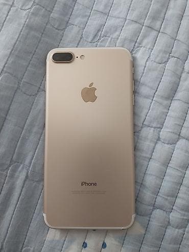 iphon 14 pro max: IPhone 7 Plus, Б/у, 128 ГБ, Золотой, Защитное стекло — 1