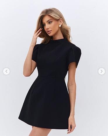 платье венсдей бишкек: Вечернее платье, Короткая модель, Без рукавов — 3