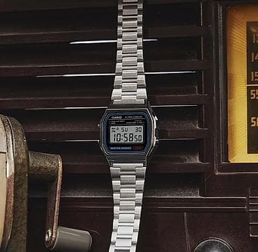 Классикалык сааттар: CASIO A158WA-1 — легендарные цифровые часы в ретро-стиле с — 2