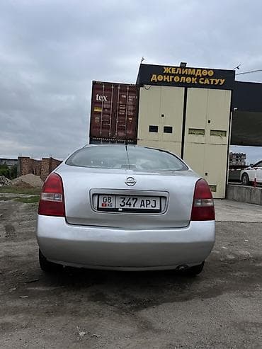 Унаа сатуу: Nissan Primera: 2003 г., 1.8 л, Кол менен иштөөчү, Бензин, Лифтбек — 10