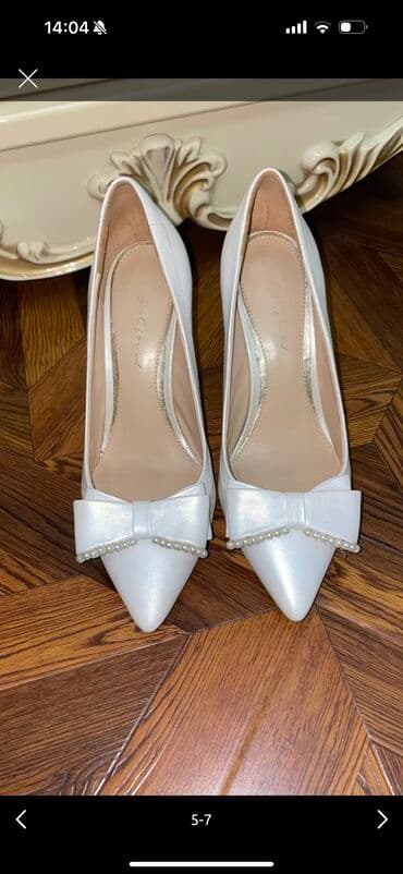 туфли беж цвет: Натуральная кожа,цвет айворипроизводство Италия 4700сом оз баасы — 2